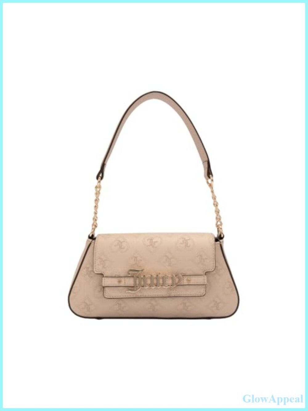 Juicy Couture Short N Sweet Satchel Shoulder Bag PU Purse Everyday